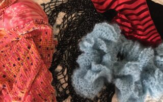 an assortment of a few of my scarves, neversaydiebeauty.com