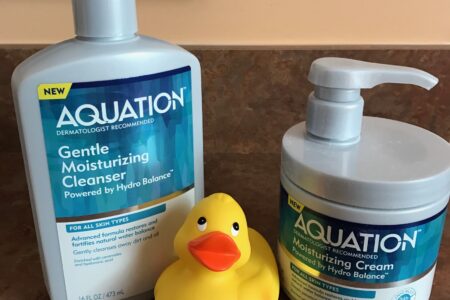 Aquation Moisturizing Cleanser and Cream, neversaydiebeauty.com