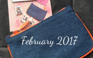 February 2017 "Much Love" ipsy glam bag and theme card, neversaydiebeauty.com