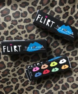 boxes for Flirt Lip pHetish Lipsticks, neversaydiebeauty.com