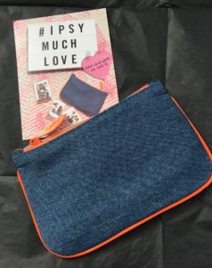"Much Love" ipsy Glam Bag February 2017 with theme card, neversaydiebeauty.com