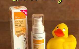 MyChelle Sun Shield Liquid Tint SPF 50 in Natural Tan for Medium/Dark Skin, neversaydiebeauty.com