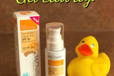 MyChelle Sun Shield Liquid Tint SPF 50 in Natural Tan for Medium/Dark Skin, neversaydiebeauty.com