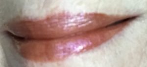 Darling Girl Cosmetics Balm Gloss 3D, shade Leeloo worn on its own, neversaydiebeauty.com