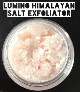 Lumina Himalayan Salt Exfoliator crystals, neversaydiebeauty.com