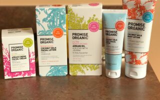 Promise Organic skincare products, neversaydiebeauty.com