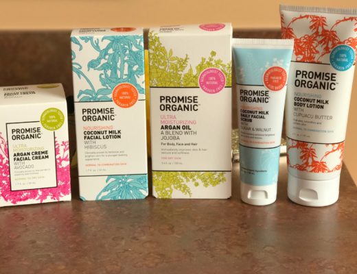 Promise Organic skincare products, neversaydiebeauty.com