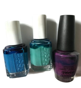 old separated nail polish bottles, neversaydiebeauty.com