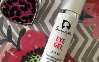 Incredible by Nature Eye Gel bottle, neversaydiebeauty.com