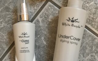 White Sands The Cure 24/7 Serum & UnderCover Styling Spray, neversaydiebeauty.com