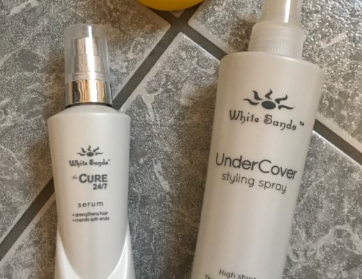 White Sands The Cure 24/7 Serum & UnderCover Styling Spray, neversaydiebeauty.com