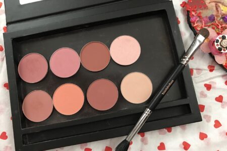 new blush and highlighter singles from Beauty Junkees in their magnetized palette, neversaydiebeauty.com