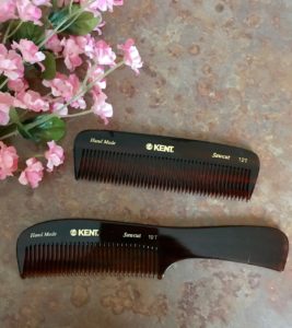 Kent of London combs: rake 10T and pocket comb 12T, neversaydiebeauty.com