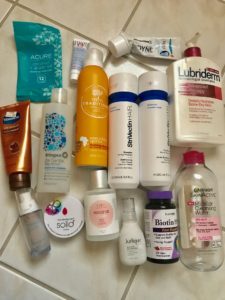 empty beauty products May 2017