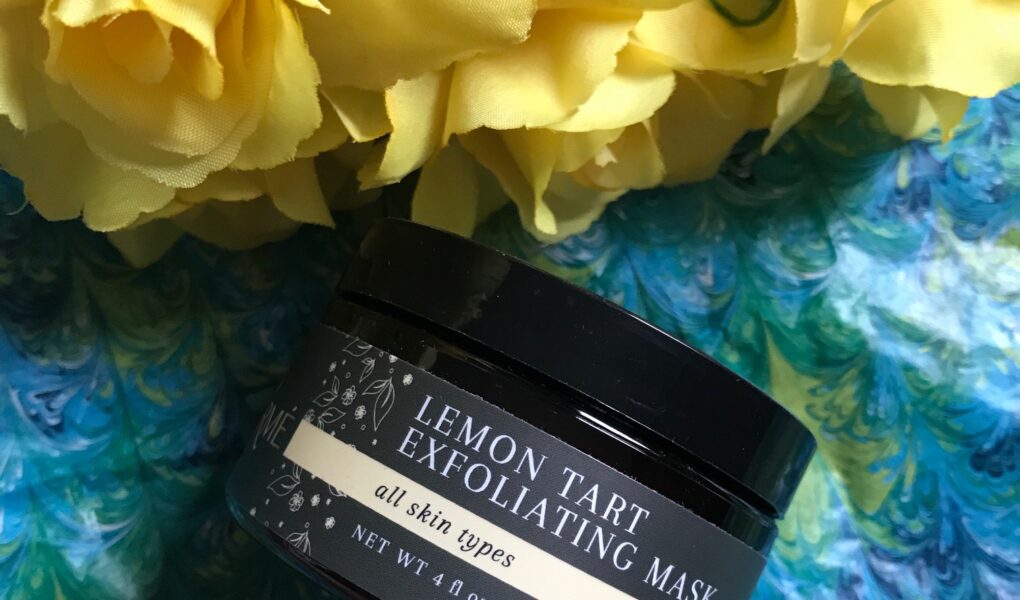 Laurme Lemon Tart Exfoliating Mask jar, neversaydiebeauty.com