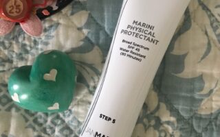 Marini Physical Protectant SPF 45 tube, neversaydiebeauty.com