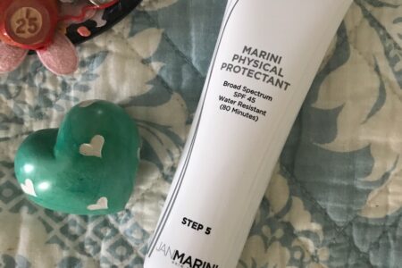 Marini Physical Protectant SPF 45 tube, neversaydiebeauty.com