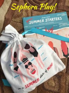 Sephora Play Summer Starters June 2017, neversaydiebeauty.com