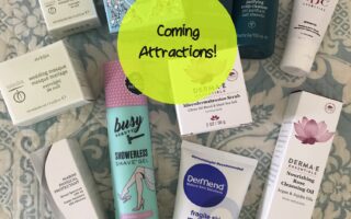 coming attractions: new skincare products I'll be trying for review, neversaydiebeauty.com