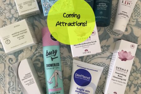 coming attractions: new skincare products I'll be trying for review, neversaydiebeauty.com