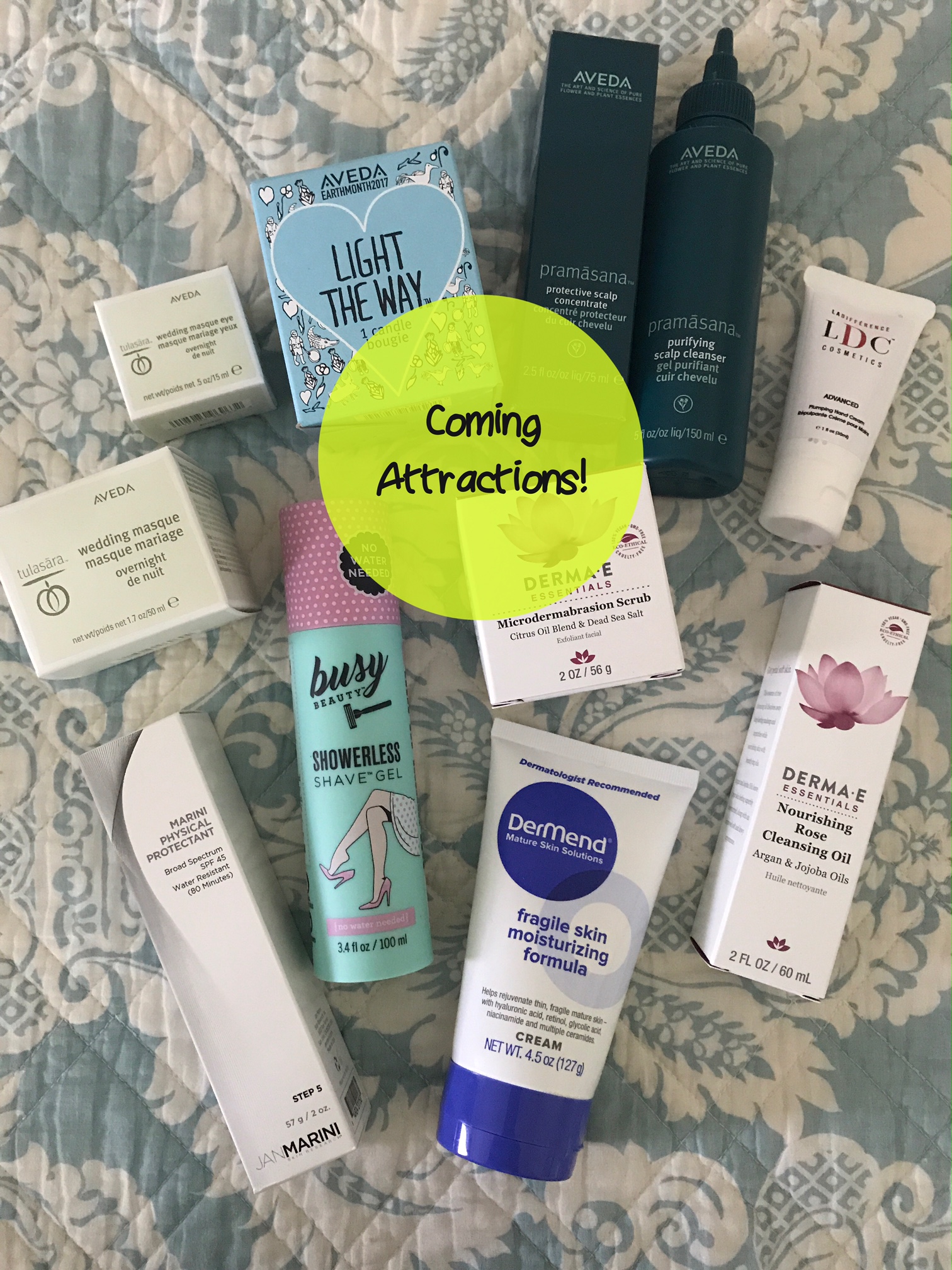 coming attractions: new skincare products I'll be trying for review, neversaydiebeauty.com