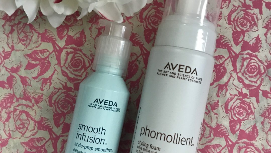 Aveda Smooth Illusion Style-Prep & Phomollient Styling Foam haircare products, neversaydiebeauty.com