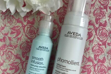 Aveda Smooth Illusion Style-Prep & Phomollient Styling Foam haircare products, neversaydiebeauty.com