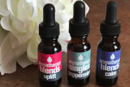 Everyone Aromatherapy essential oil bottles, neversaydiebeauty.com