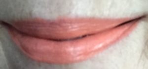 MAC Satin Lipstick, shade Sushi Kiss swatch, neversaydiebeauty.com