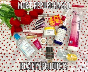 my most repurchased beauty products, neversaydiebeauty.com