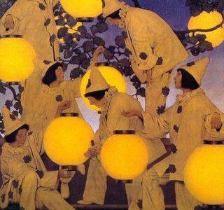 Maxfield Parrish, The Lantern Bearers