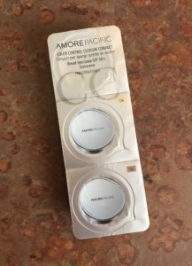 AmorePacific Color Control Cushion Compact samples, neversaydiebeauty.com