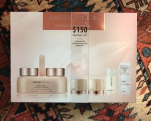 AmorePacific Future Response Age Defense Kit, outer packaging, neversaydiebeauty.com
