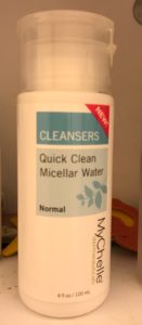MyChelle Quck Clean Micellar Water, neversaydiebeauty.com