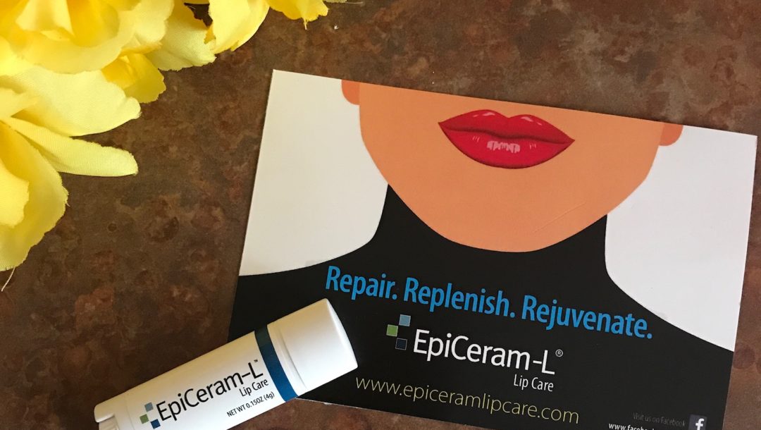 EpiCeram-L Lip Care in an oval tube, neversaydiebeauty.com