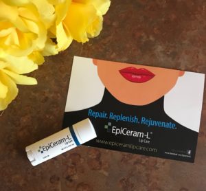 EpiCeram-L Lip Care in an oval tube, neversaydiebeauty.com