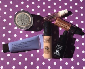 makeup from my Sephora Play Complexion Companions bag for October 2017, neversaydiebeauty.com