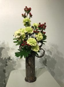 slim floral arrangement Topsfield Fair 2017