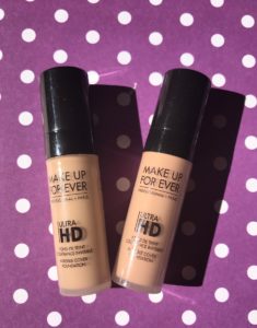 travel size versions of MUFE UltraHD Foundation in Y225 & R230, neversaydiebeauty.com