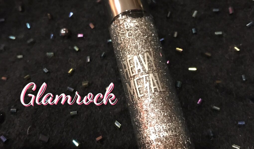 Urban Decay Heavy Metal Glitter Liner tube, silver shade Glamrock, neversaydiebeauty.com