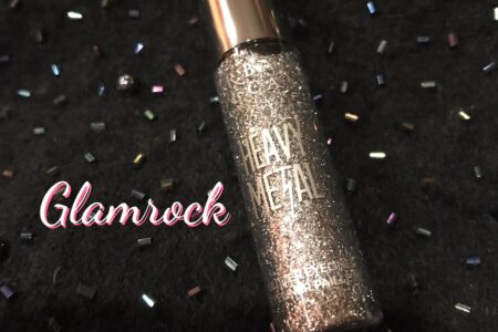 Urban Decay Heavy Metal Glitter Liner tube, silver shade Glamrock, neversaydiebeauty.com