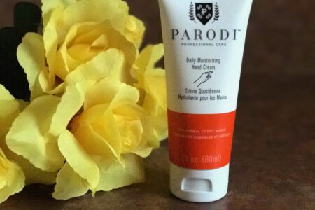 Parodi Daily Moisturizing Hand Cream tube, neversaydiebeauty.com