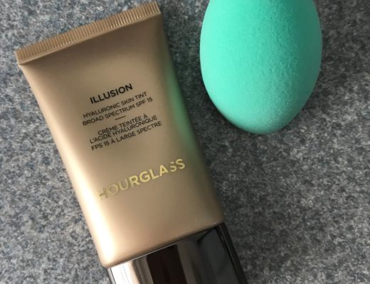 Hourglass Illusion Hyaluronic Skin Tint foundation in a plastic tube, neversaydiebeauty.com