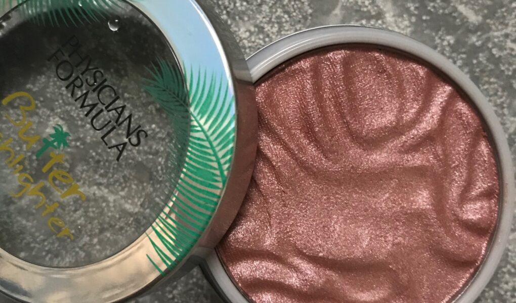 open container of Physicians Formula Butter Highlighter, shade Pink, neversaydiebeauty.com