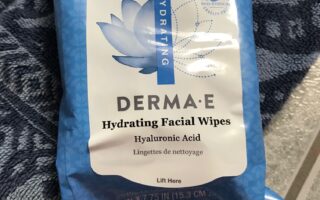 Derma E Hydrating Facial Wipes with hyaluronic acid, neversaydiebeauty.com