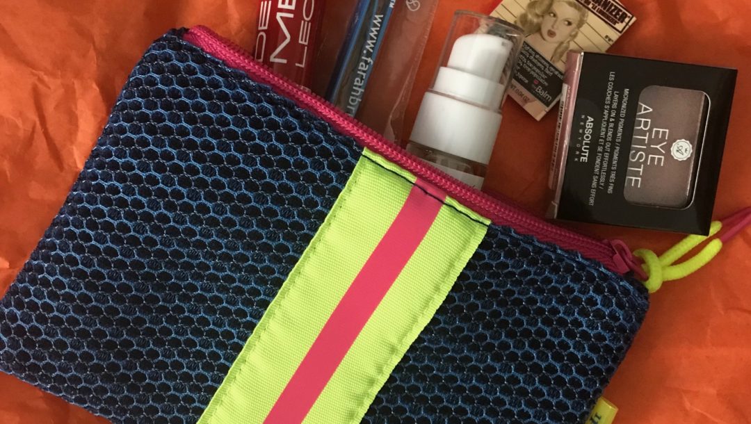 Ipsy bag & contents for January 2018, neversaydiebeauty.com