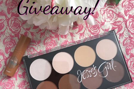 giveaway: Jesse's Girl Highlight & Contour Kit and Benefit Bronzer sample, neversaydiebeauty.com