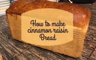 how to make cinnamon raisin bread, neversaydiebeauty.com