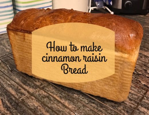 how to make cinnamon raisin bread, neversaydiebeauty.com