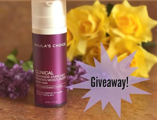 Paula's Choice Clinical Ceramide-Enriched Firming Moisturizer with giveaway sticker, neversaydiebeauty.com